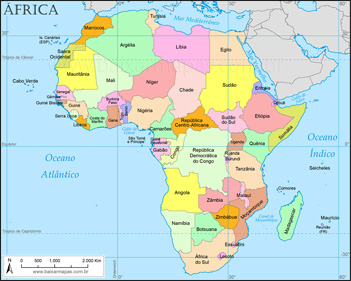 continente-africa-politico